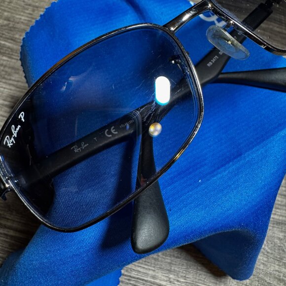 Ray-Ban RB3478 004/78 Rectangular Polarized 60-17-130 • With Case + Cloth main image 5